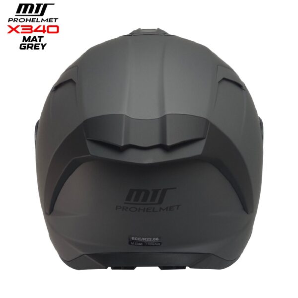MTS FULL FACE KASK X340 MAT GREY