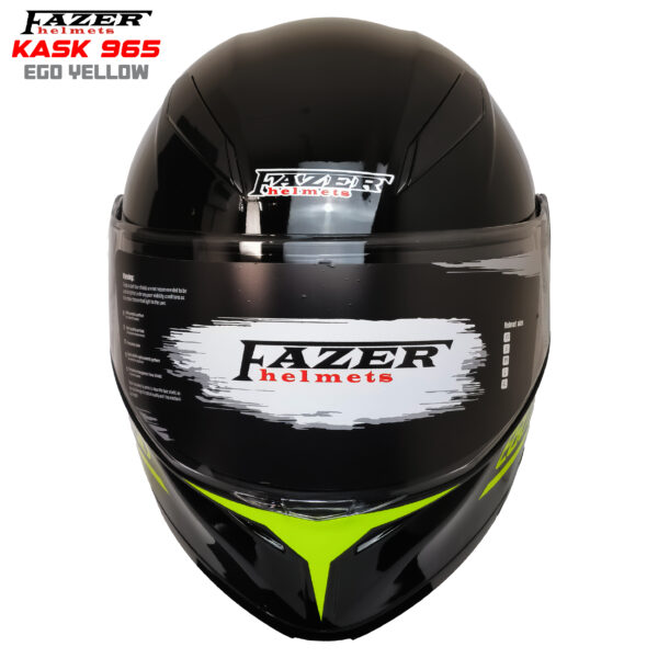 FAZER HELMETS KASK 965 EGO YELLOW