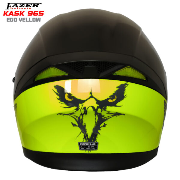 FAZER HELMETS KASK 965 EGO YELLOW