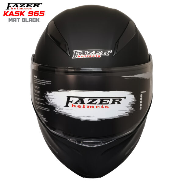 FAZER HELMETS KASK 965 MAT BLACK