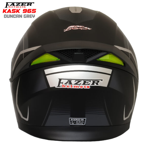 FAZER HELMETS KASK 965 DUNCAN GREY