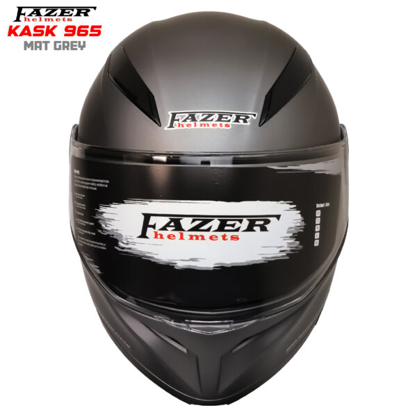 FAZER HELMETS KASK 965 MAT GREY