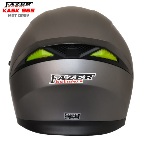 FAZER HELMETS KASK 965 MAT GREY