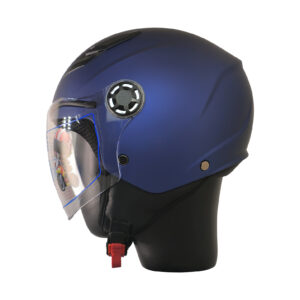 FREE-M FR-215 Çocuk Yarım Kask MAT BLUE