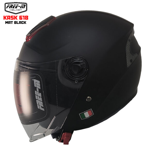 FREE-M YA-665VR YARIM KASK MAT BLACK