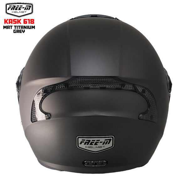 FREE-M YA-665VR YARIM KASK MAT TITANIUM