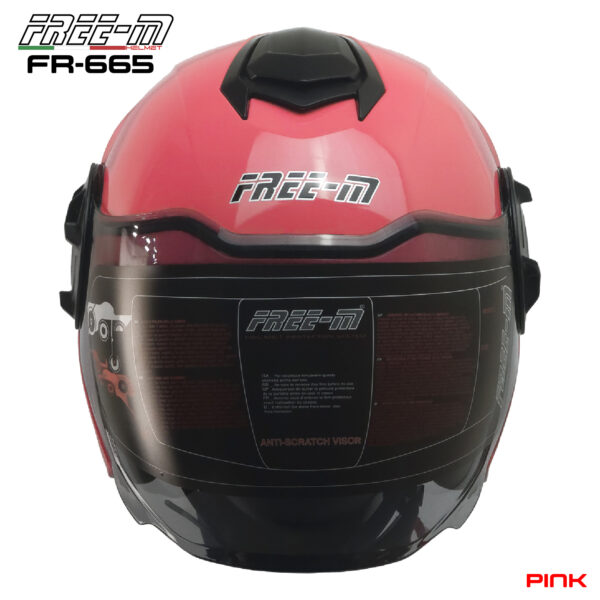 FREE-M FR-665 YARIM KASK PİNK