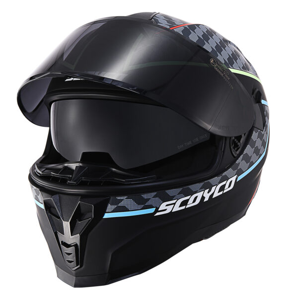Scoyco FF-869 Full Face Kask LIGHTNING
