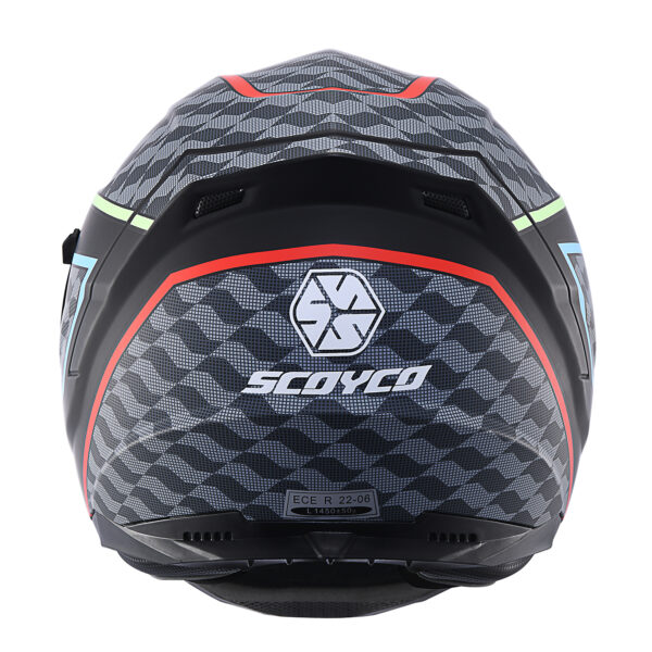 Scoyco FF-869 Full Face Kask LIGHTNING