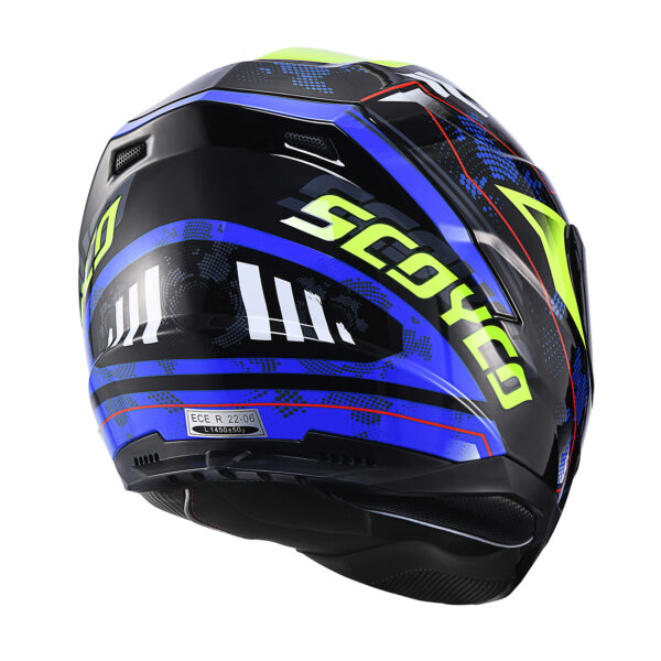 Scoyco FF-869 Full Face Kask GALAXY