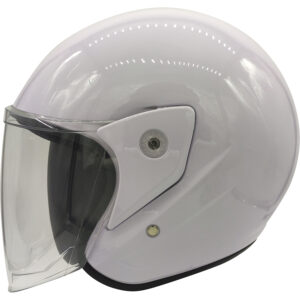 PROHELMETS F-022 YARIM CAMLI WHITE