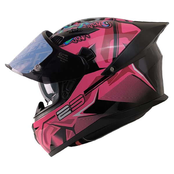 FAZER HELMETS FX-211X FULL FACE KASK BEAST PINK