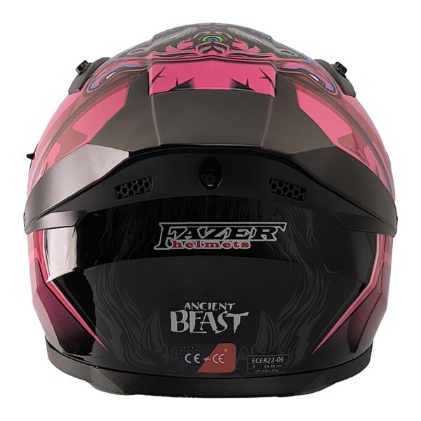 FAZER HELMETS FX-211X FULL FACE KASK BEAST PINK