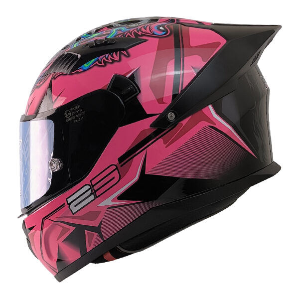 FAZER HELMETS FX-211X FULL FACE KASK BEAST PINK