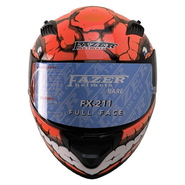 FAZER HELMETS FX-211X FULL FACE KASK FANTASTIC RED