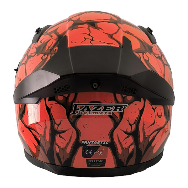 FAZER HELMETS FX-211X FULL FACE KASK FANTASTIC RED
