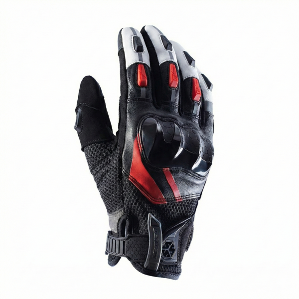 SCOYCO MC117 MEN ELDİVEN BLACK RED