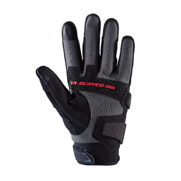 SCOYCO MC117 MEN ELDİVEN BLACK WHITE