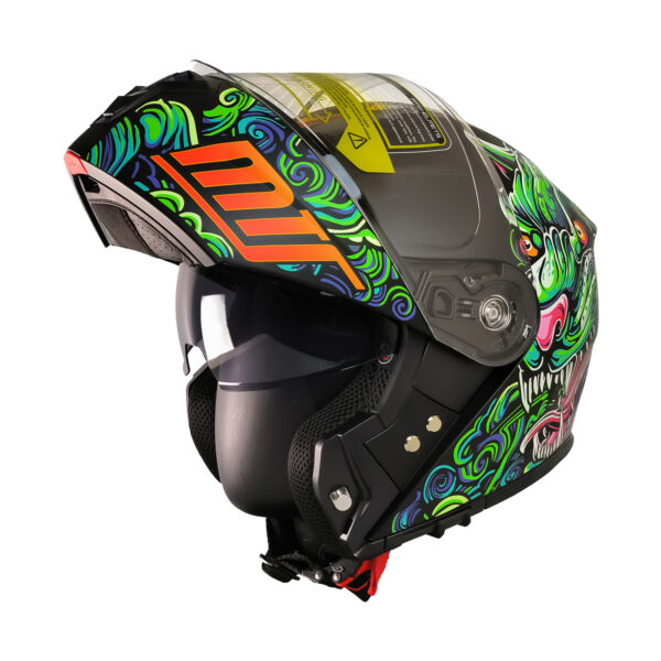 MTS M-966  Çene Açılır Kask DRAGO